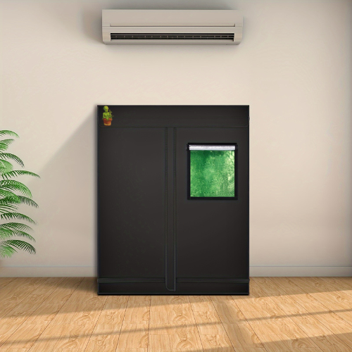 Indoor Cannabis Grow Tent with Window
