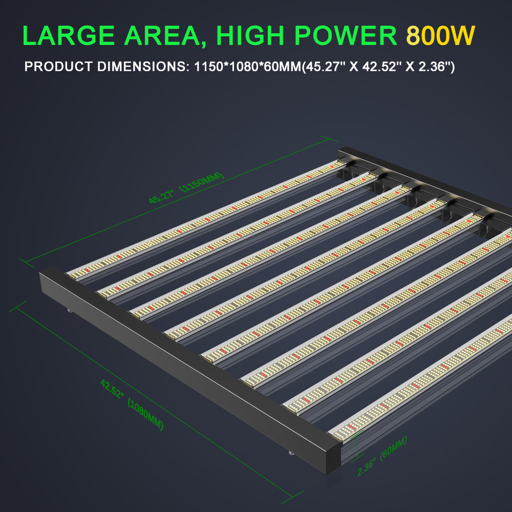 WEED TODD LS800W Bloom Beam LED Grow Light