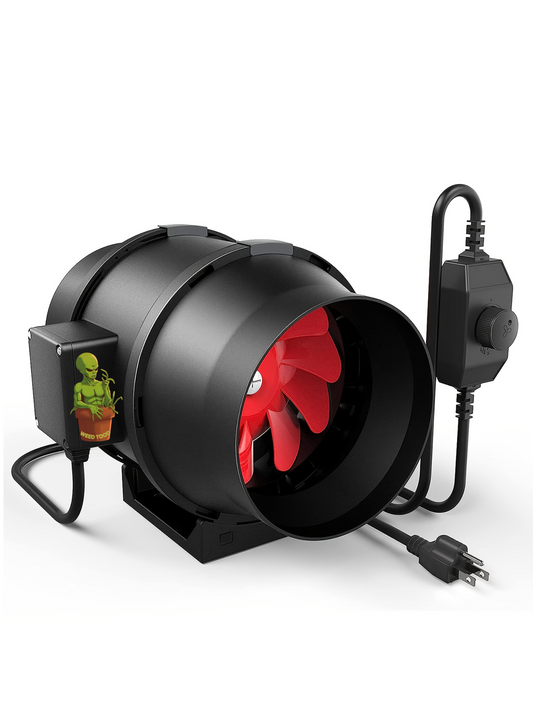 Powerful 4-Inch Inline Duct Fan